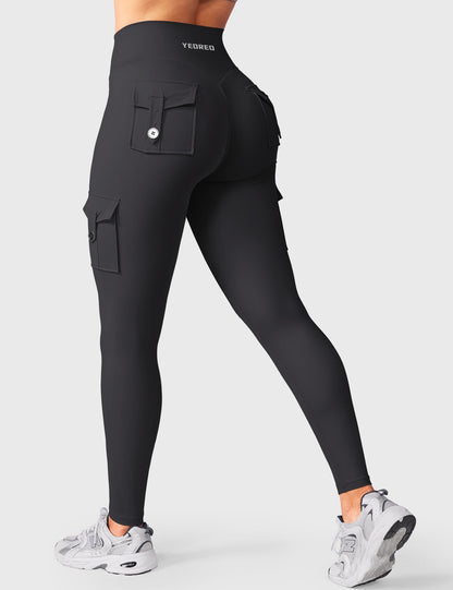 Legging Movaelle CoreFlex cargo talle alto 25"
