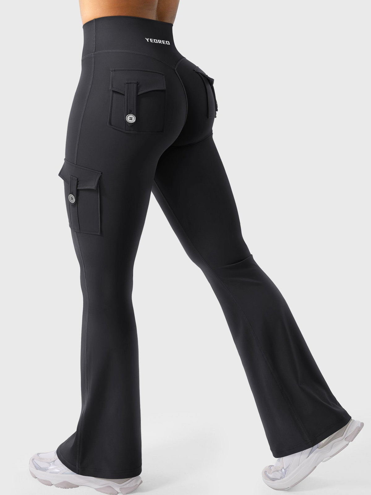 Leggings Movaelle CoreFlex acampanado cargo 30"
