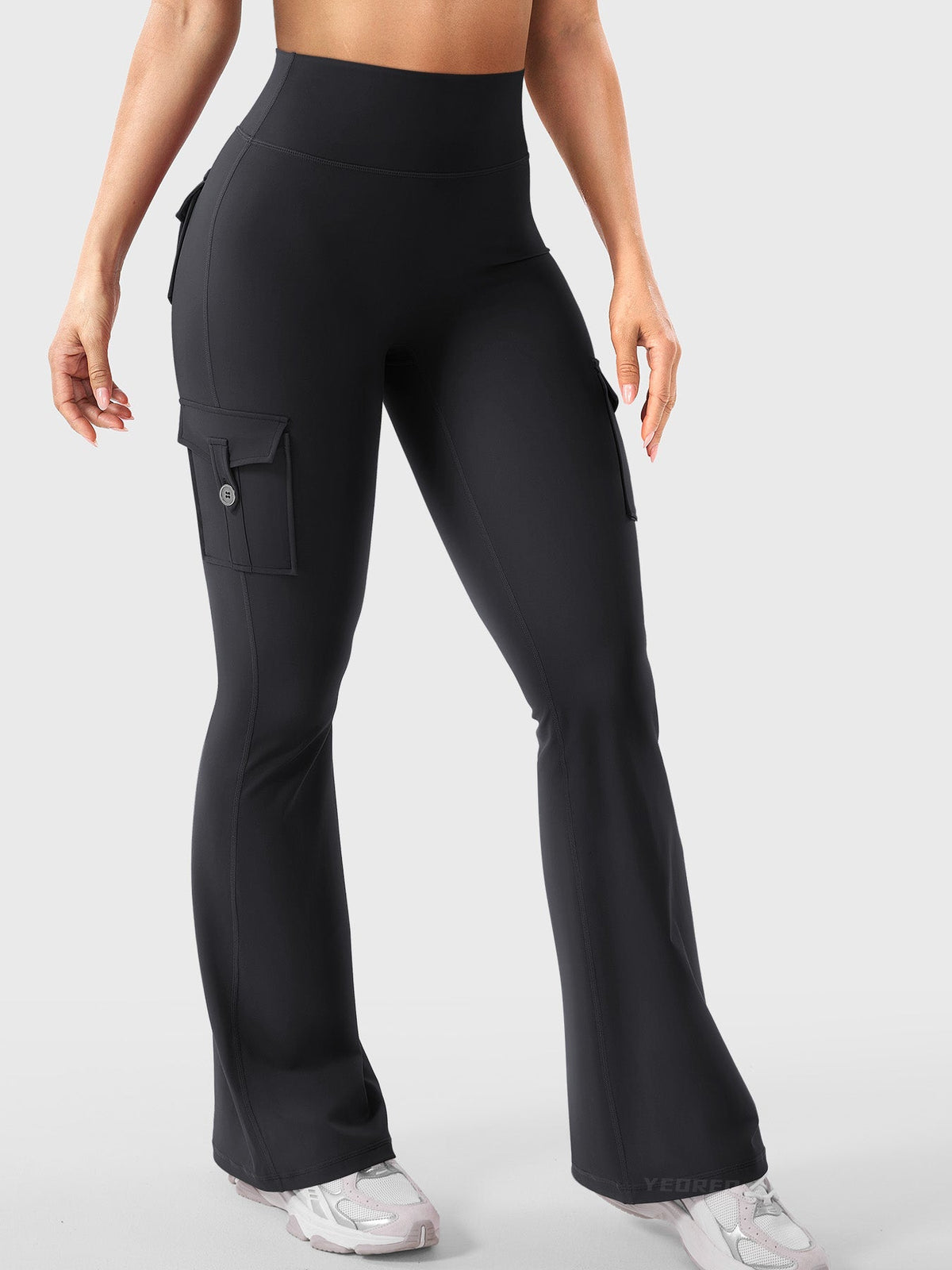 Leggings Movaelle CoreFlex acampanado cargo 32"
