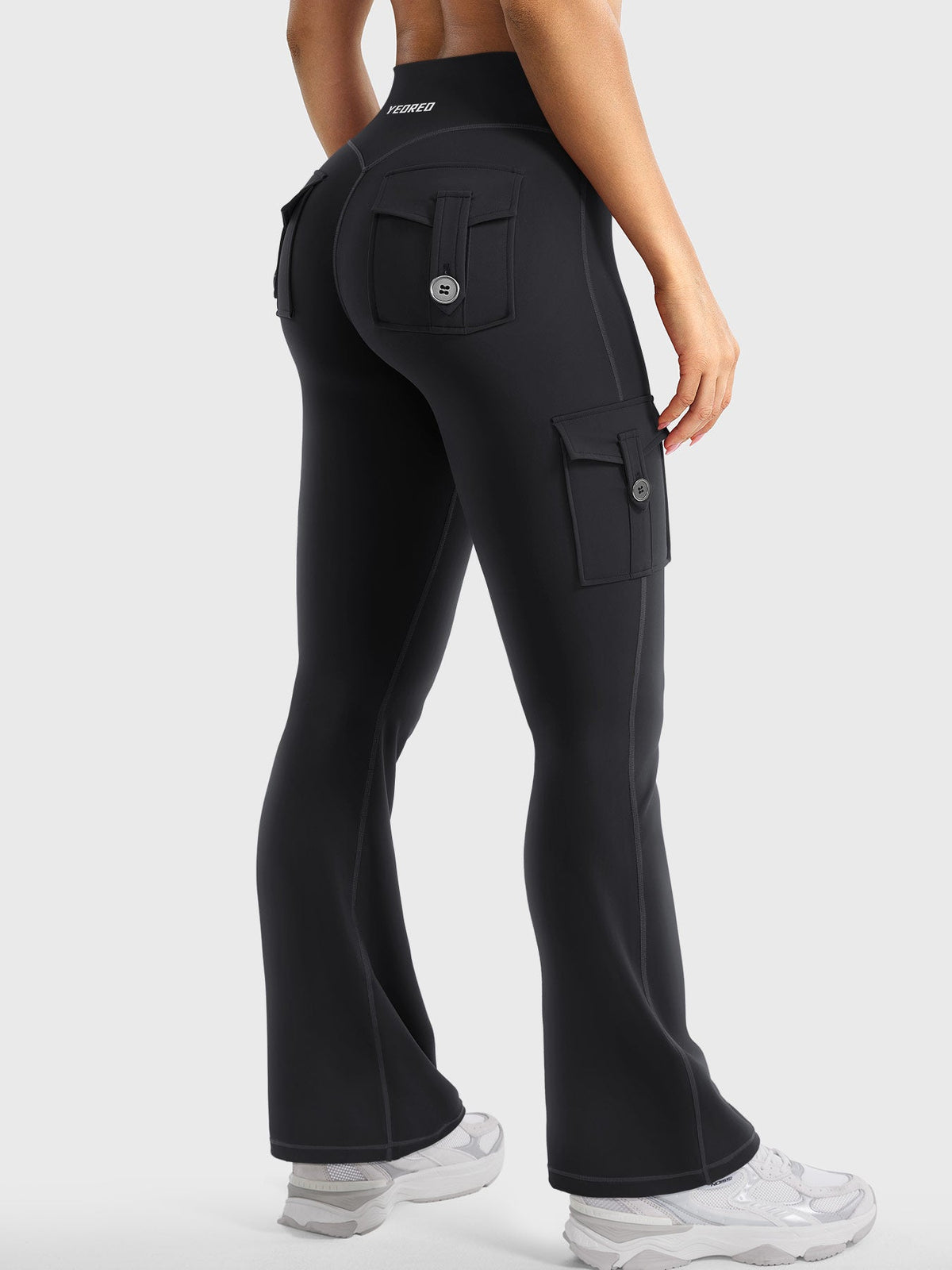 Leggings Movaelle CoreFlex acampanado cargo 28"