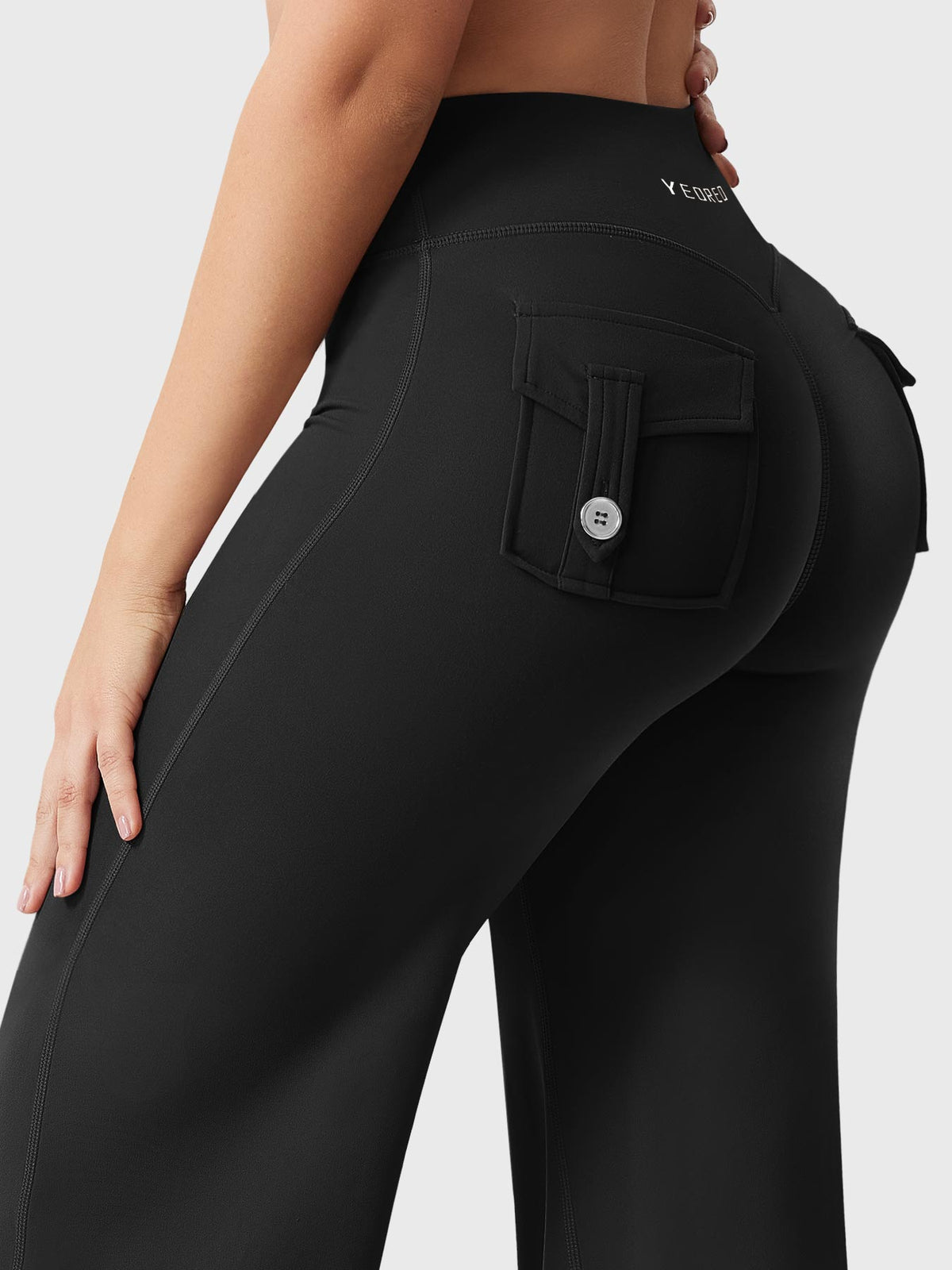 Leggings Movaelle CoreFlex pierna recta con bolsillos 31,5"