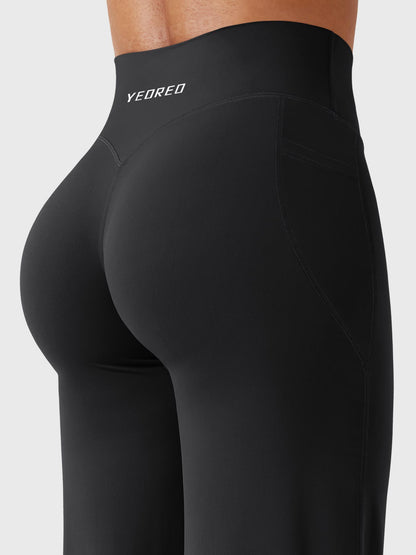 Leggings Movaelle Ease rectos con bolsillos 29"