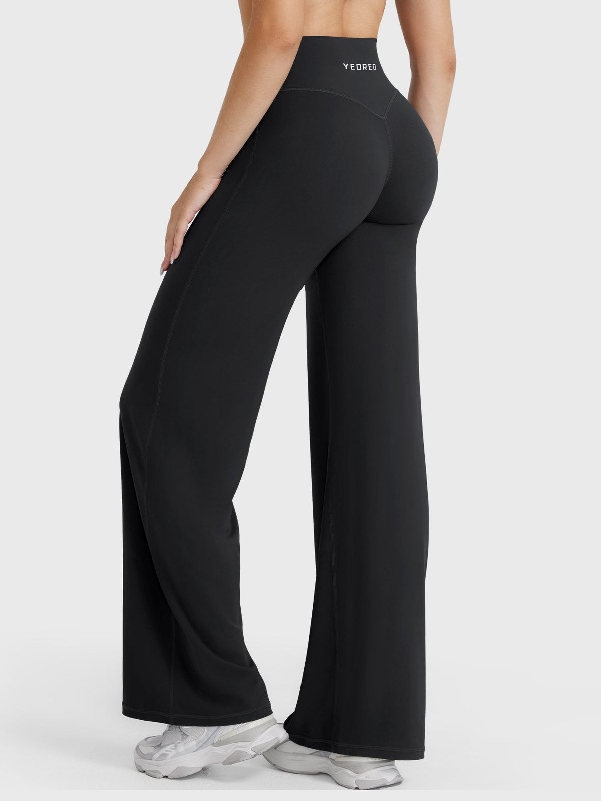 Leggings Movaelle Ease rectos cintura en V 31,5"