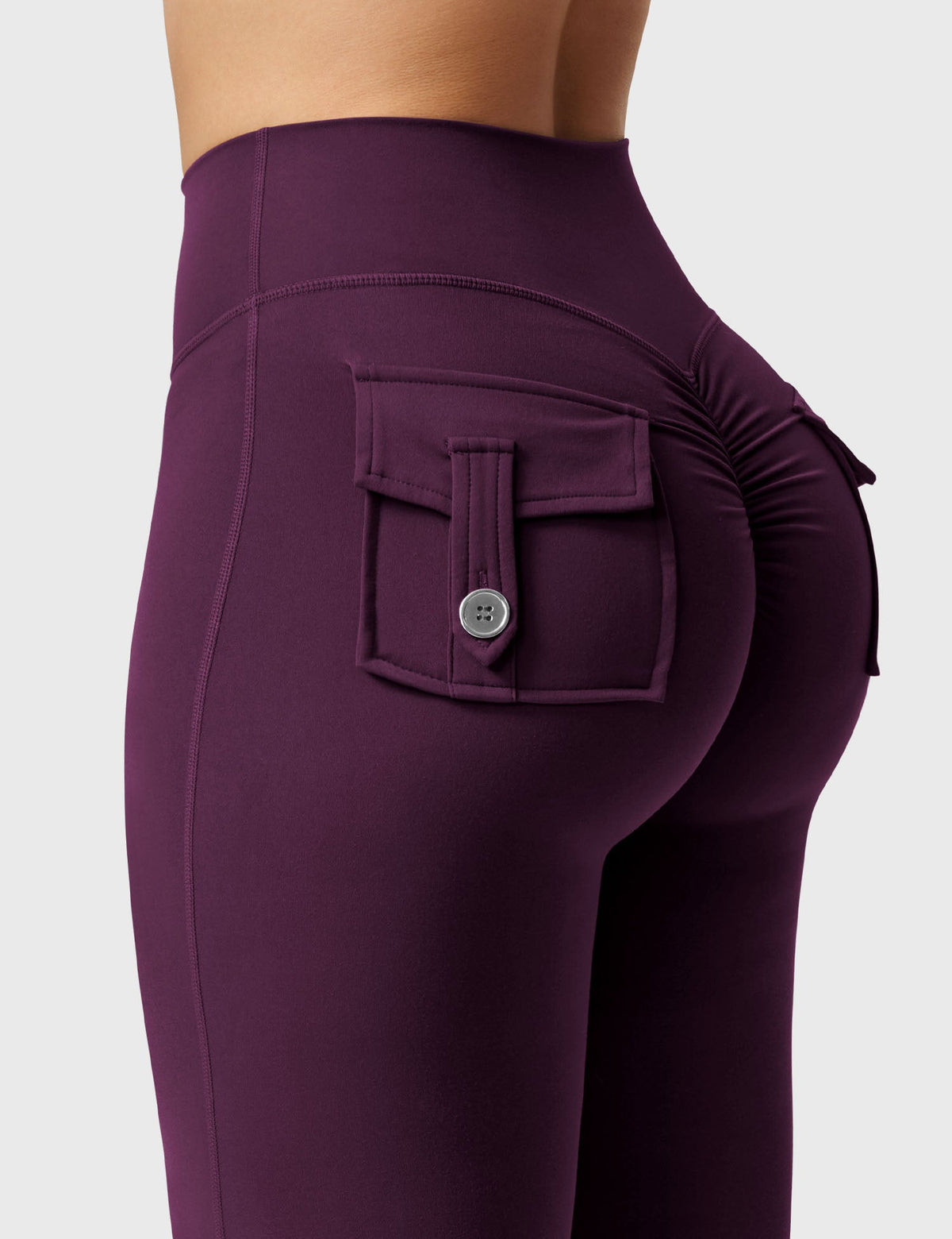 Leggings Movaelle CoreFlex acampanados con bolsillos