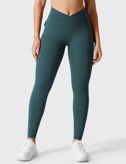 Leggings Movaelle CoreFlex Cargo con cintura en V