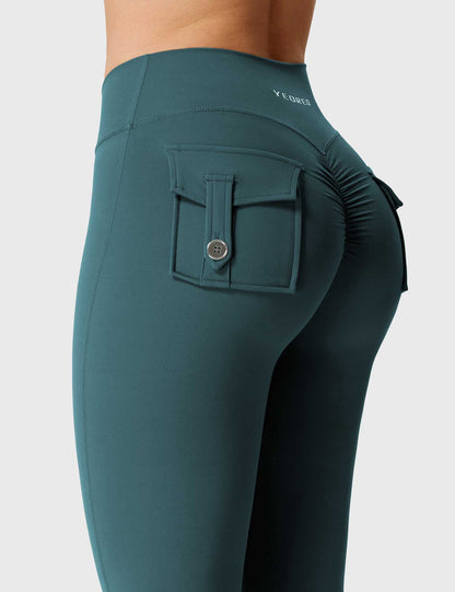 Leggings Movaelle CoreFlex Cargo con cintura en V