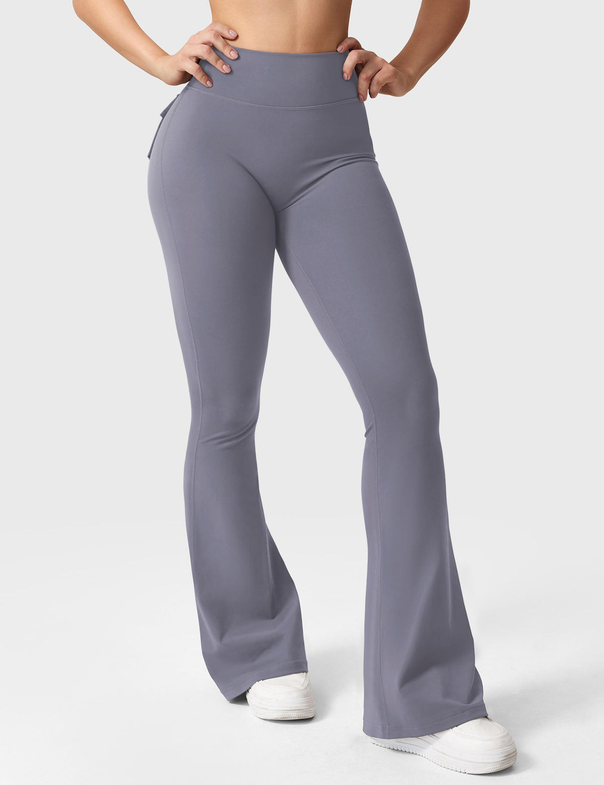 Leggings Movaelle CoreFlex acampanados con bolsillos