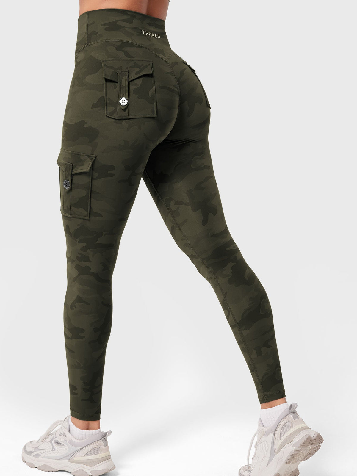 Leggings Movaelle CoreFlex camuflados scrunch