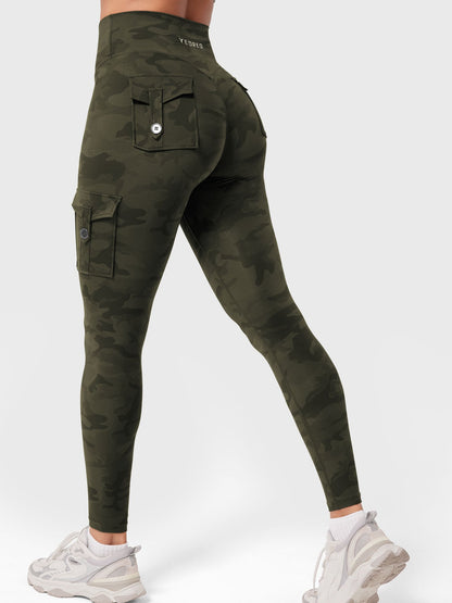 Leggings Movaelle CoreFlex camuflados scrunch