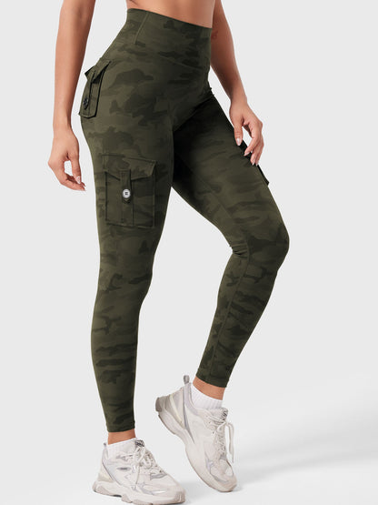 Leggings Movaelle CoreFlex camuflados scrunch