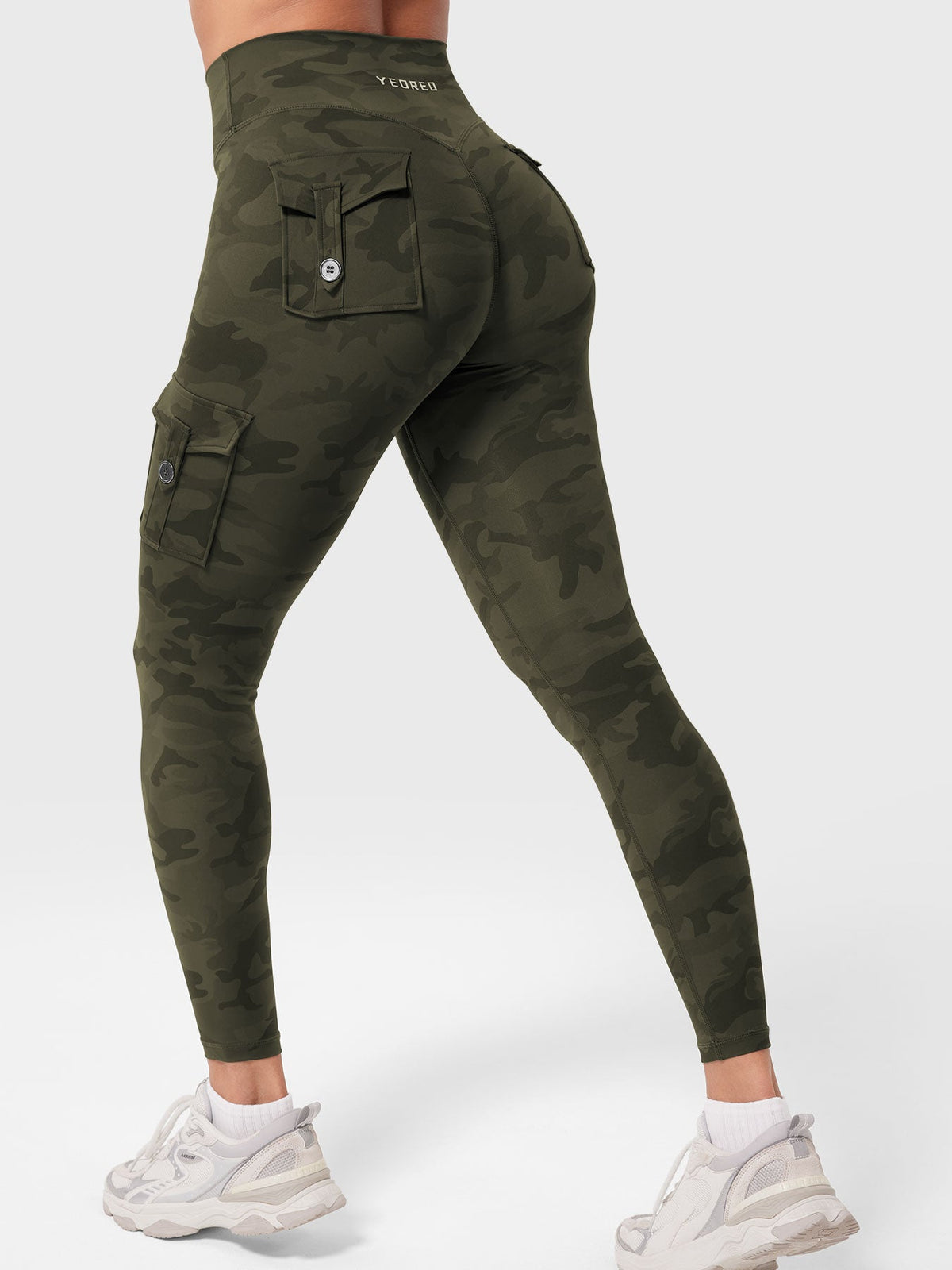 Leggings Movaelle CoreFlex camuflados scrunch
