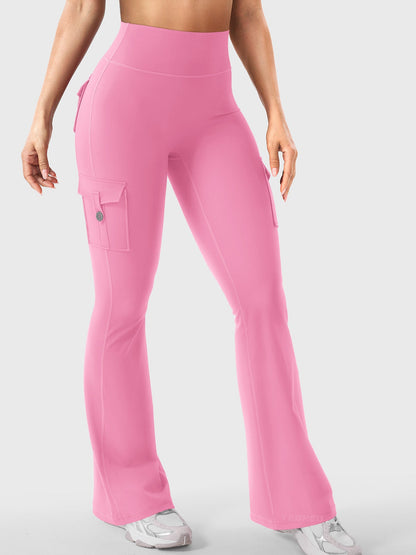 Leggings Movaelle CoreFlex acampanado cargo 34"
