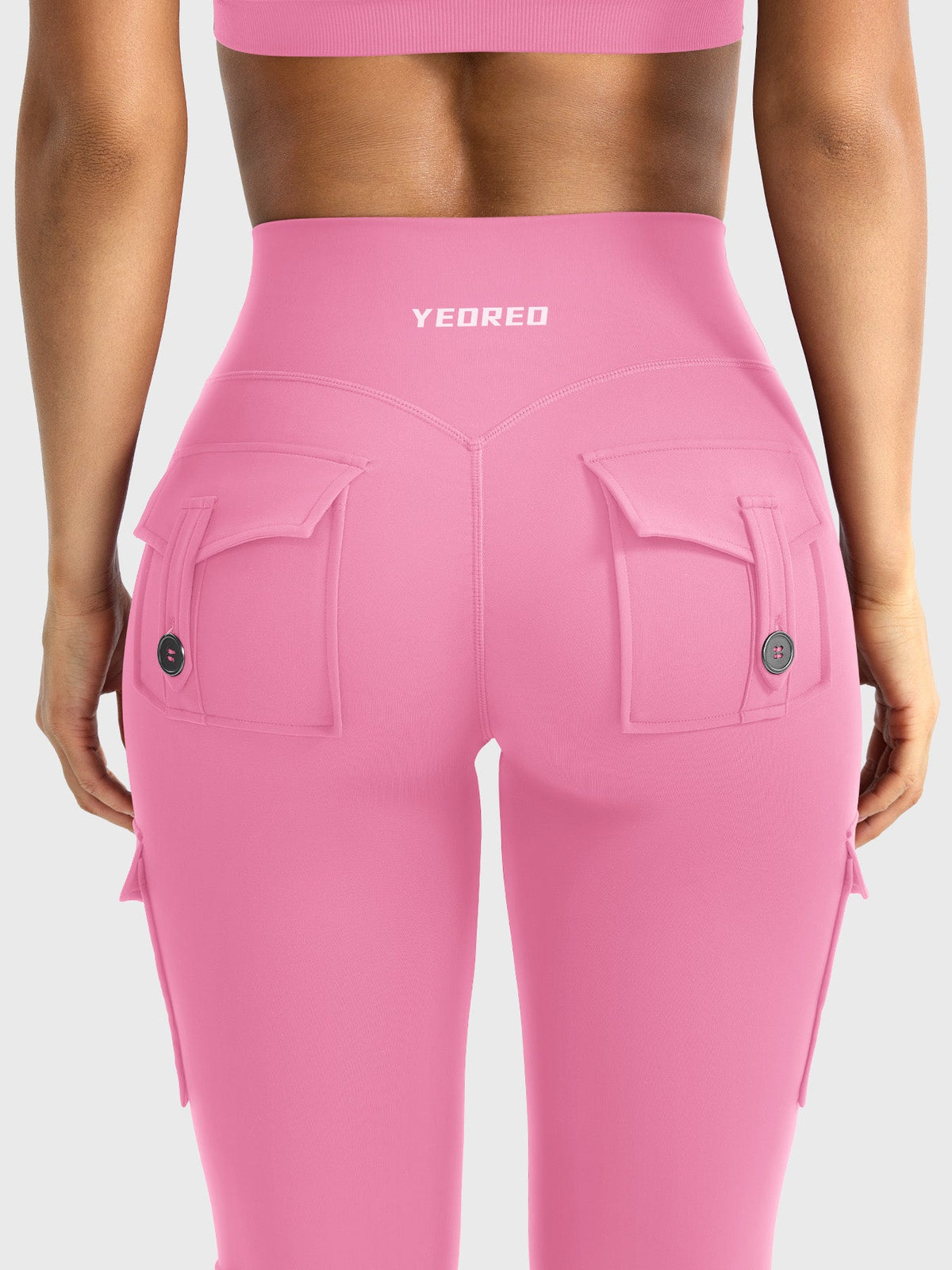 Leggings Movaelle CoreFlex acampanado cargo 34"