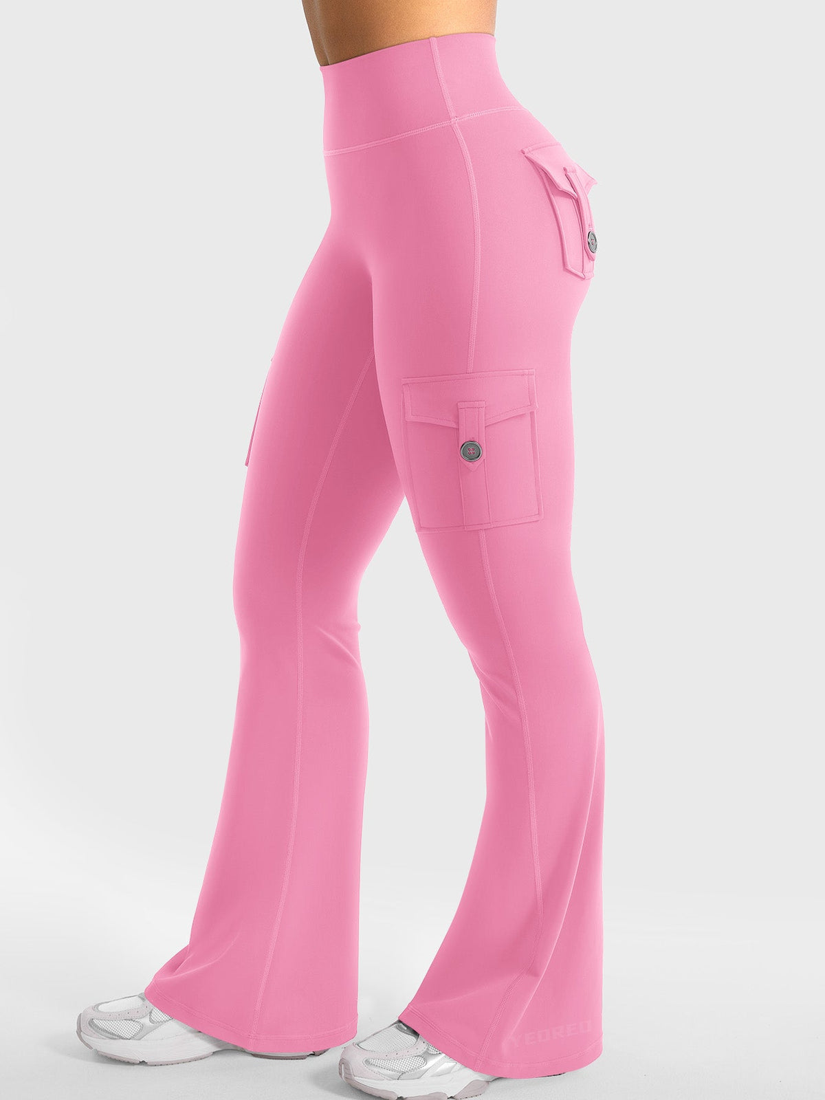 Leggings Movaelle CoreFlex acampanado cargo 34"