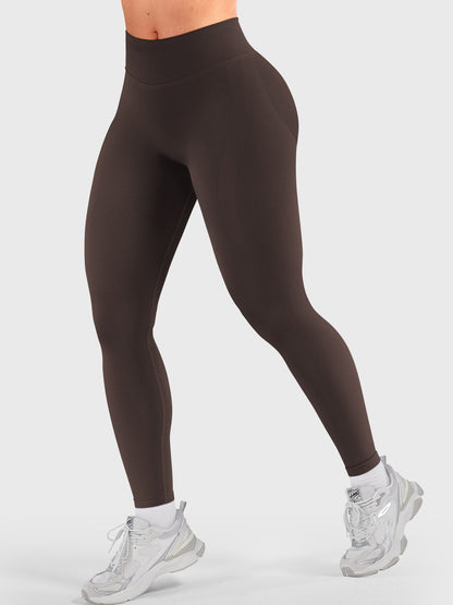Leggings Movaelle Contour con frunce oculto 24"