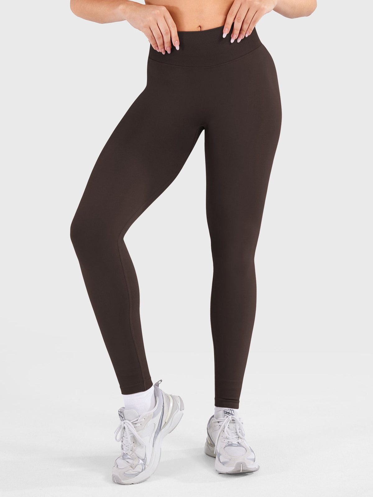 Leggings Movaelle Contour con frunce oculto 24"