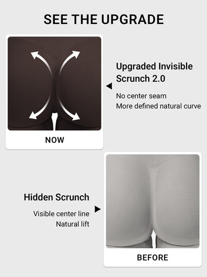 Leggings Movaelle Contour con frunce oculto 24"