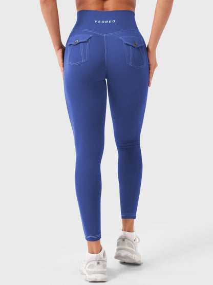 Leggings Movaelle CoreFlex efecto denim