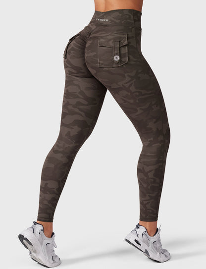 Leggings Movaelle CoreFlex camuflaje