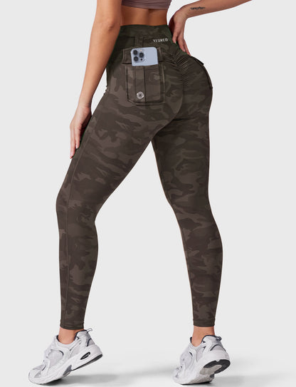 Leggings Movaelle CoreFlex camuflaje