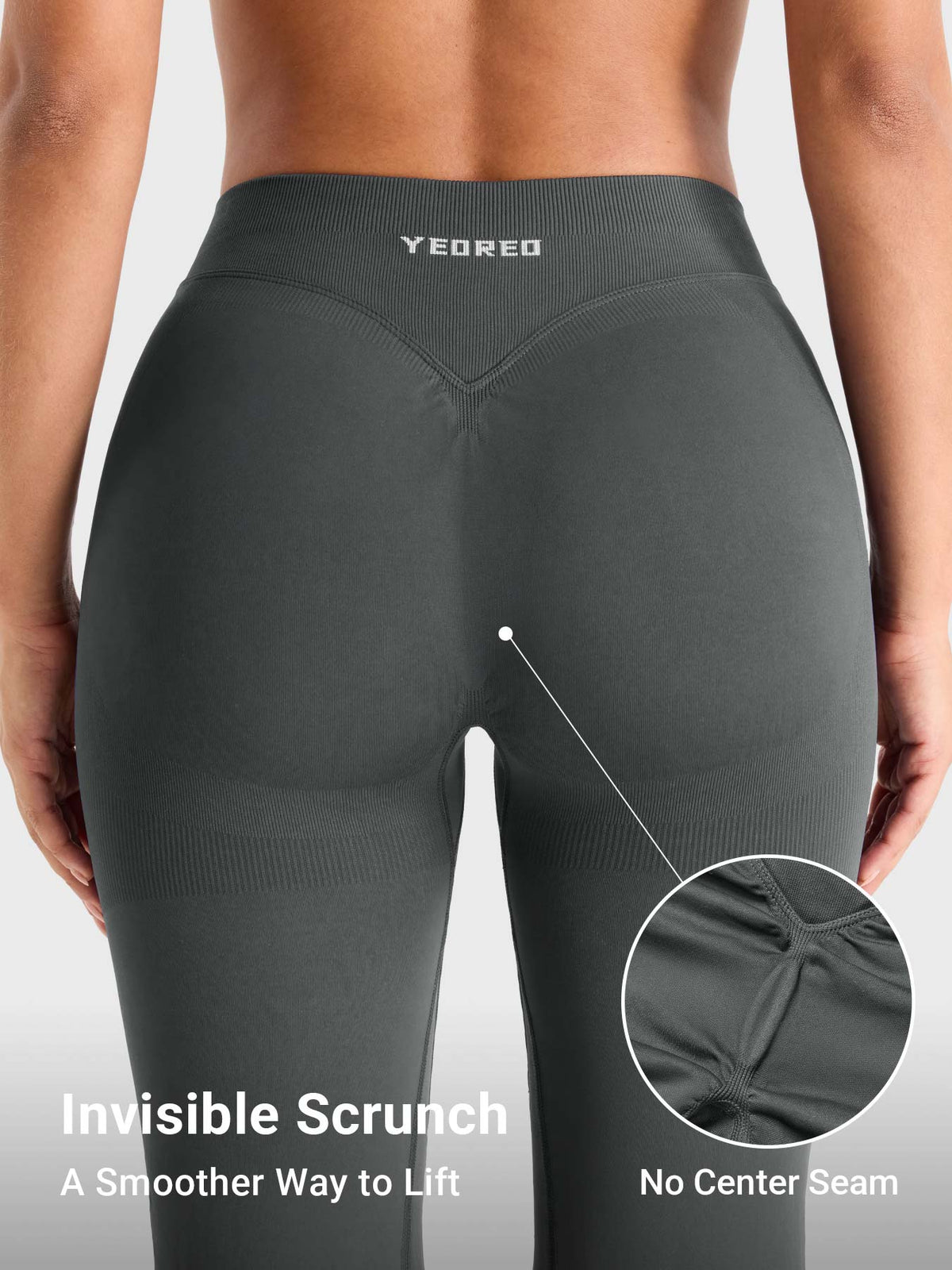 Leggings Movaelle Contour acampanados con scrunch invisible