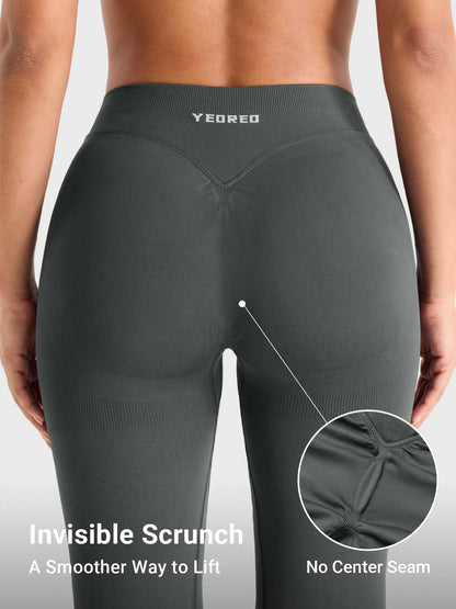 Leggings Movaelle Contour acampanados con scrunch invisible