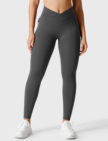 Leggings Movaelle CoreFlex Cargo con cintura en V