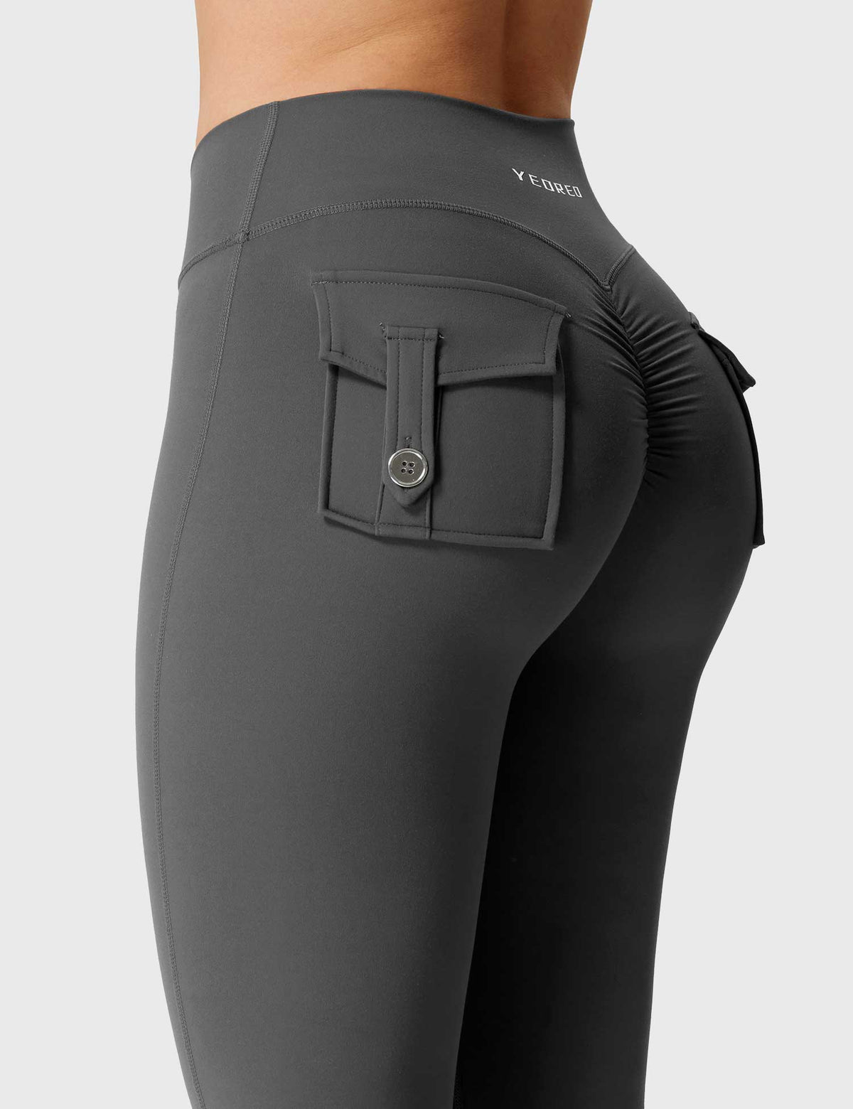 Leggings Movaelle CoreFlex Cargo con cintura en V