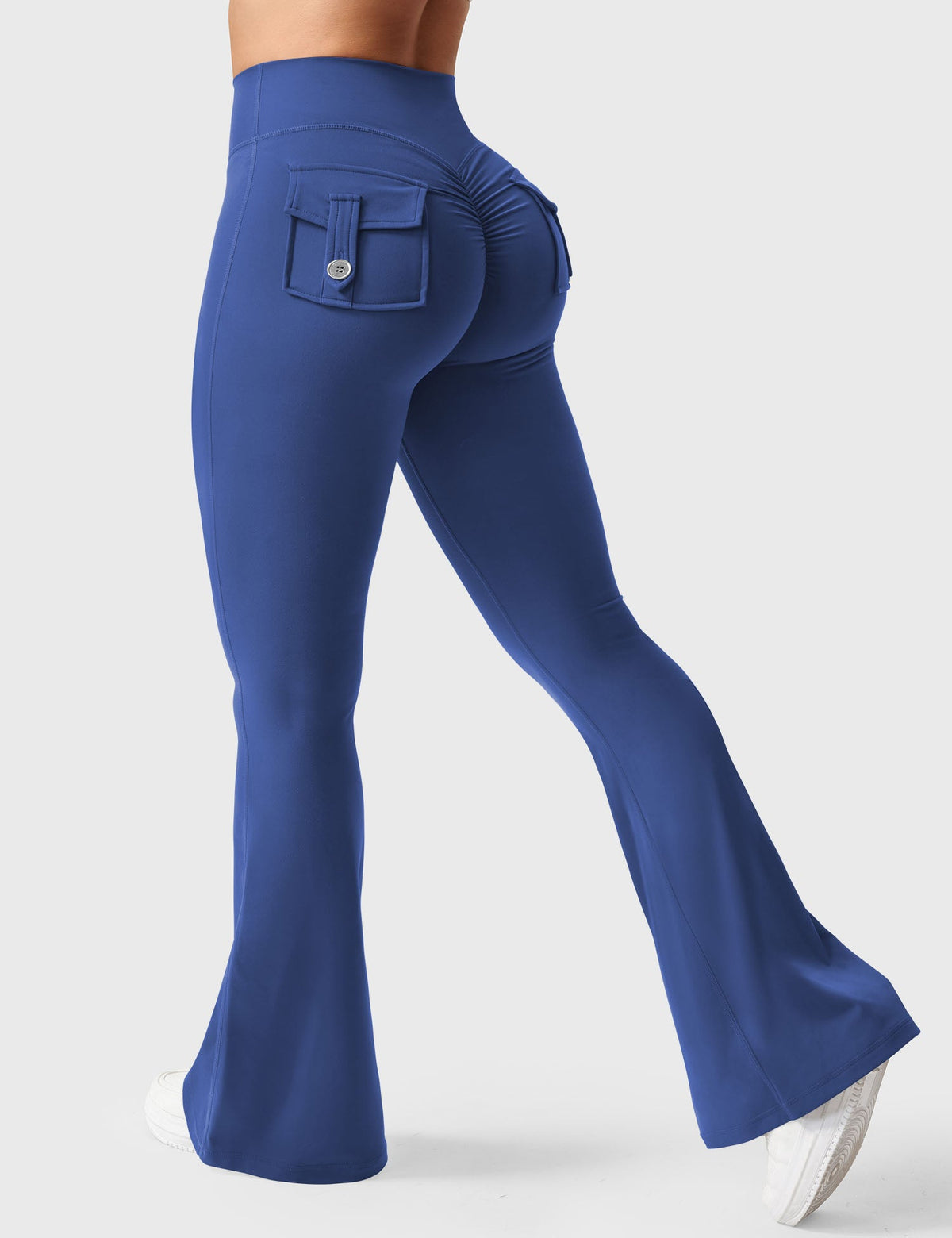 Leggings Movaelle CoreFlex acampanados con bolsillos