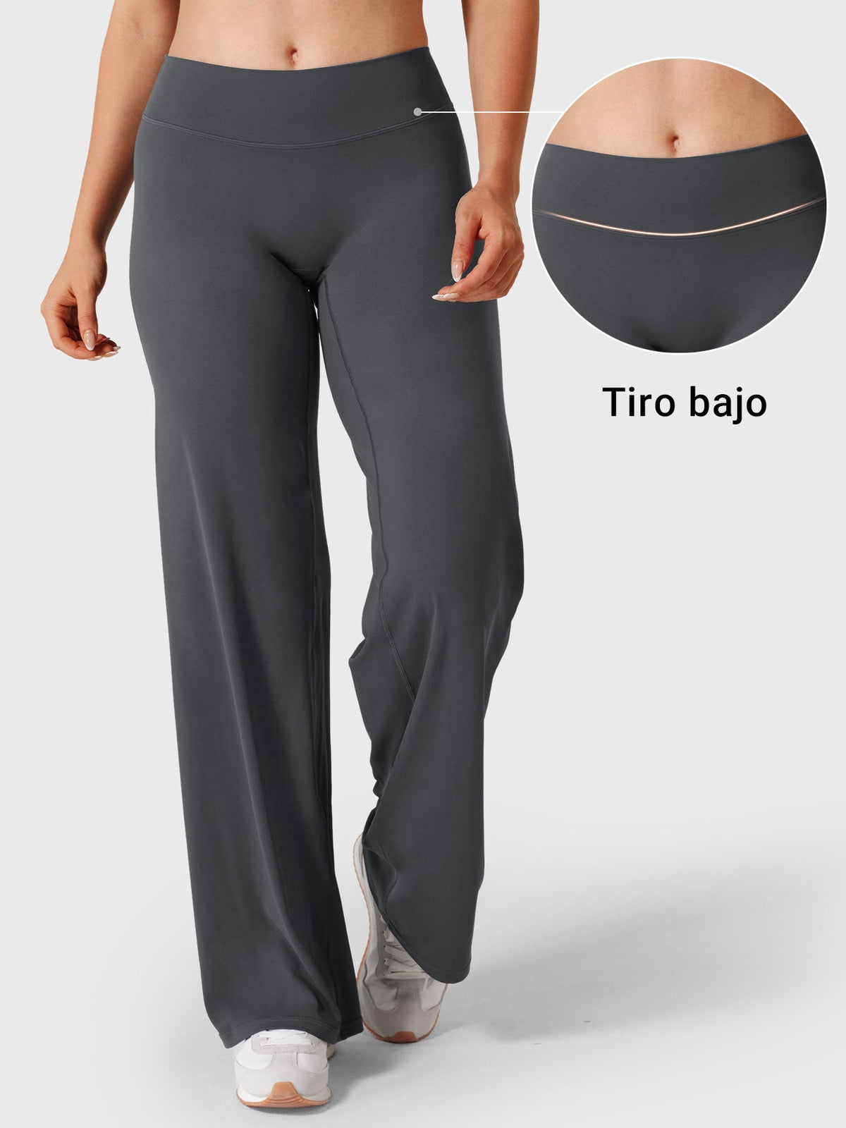Leggings Movaelle Ease de tiro bajo pierna recta 31,5"