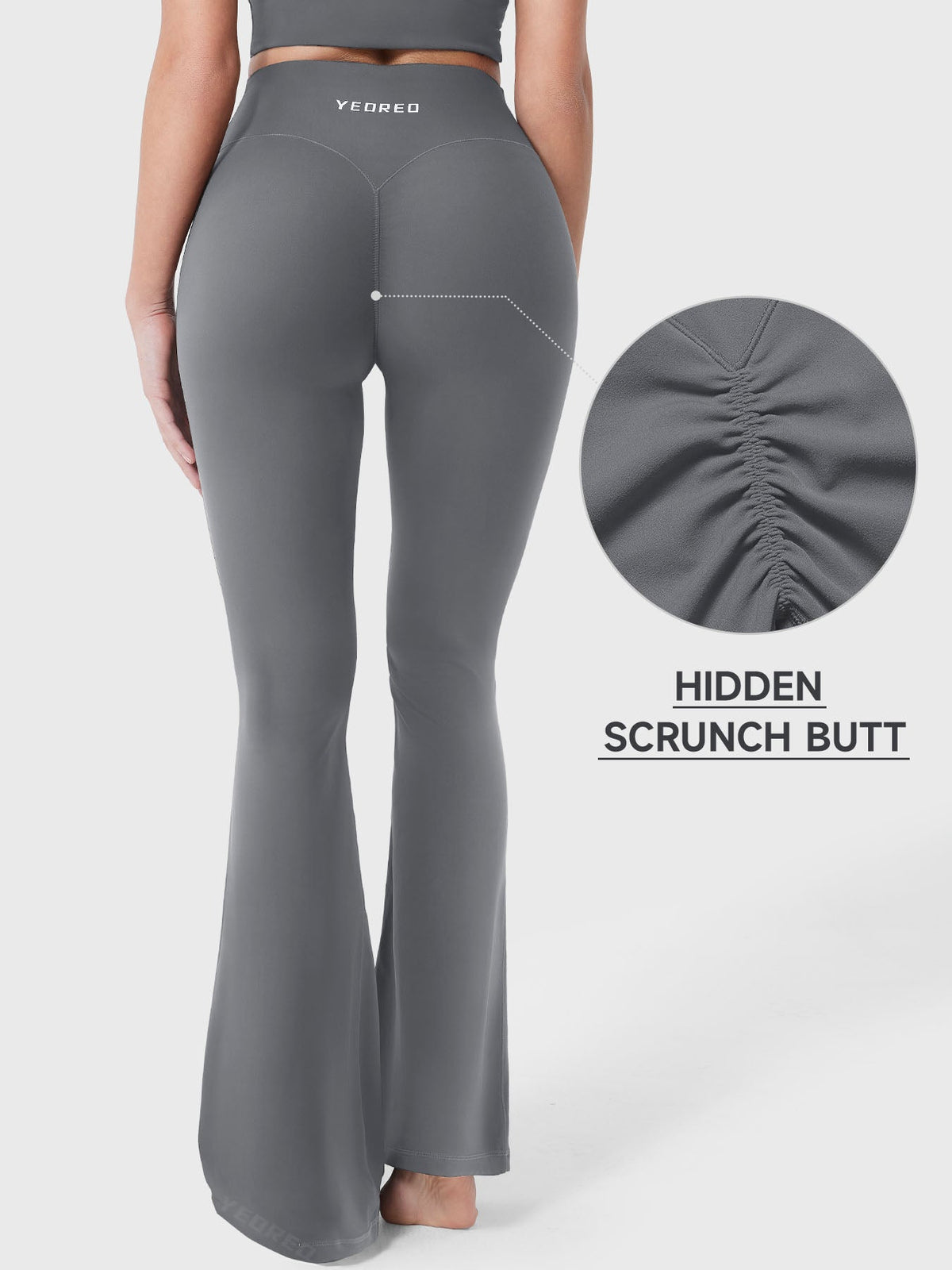 Leggings Movaelle SoftHue sin costurasa campanada 32"