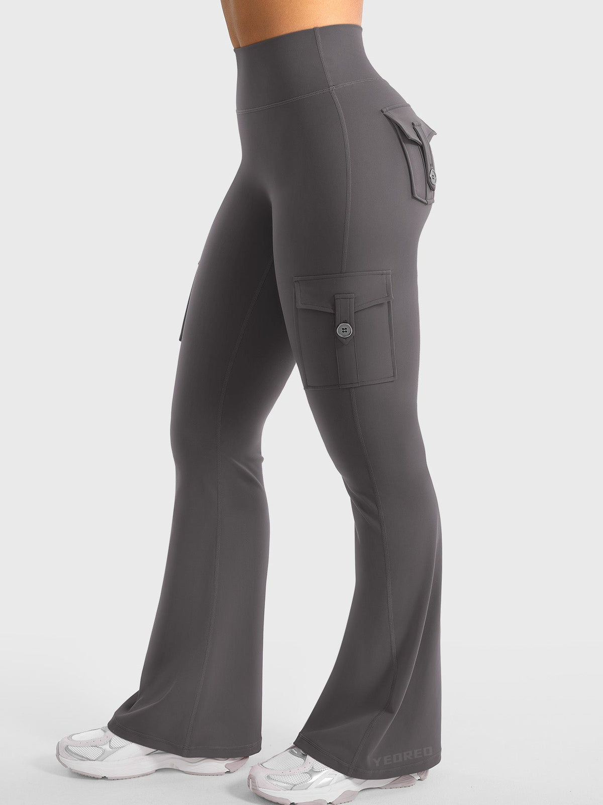 Leggings Movaelle CoreFlex acampanado cargo 32"