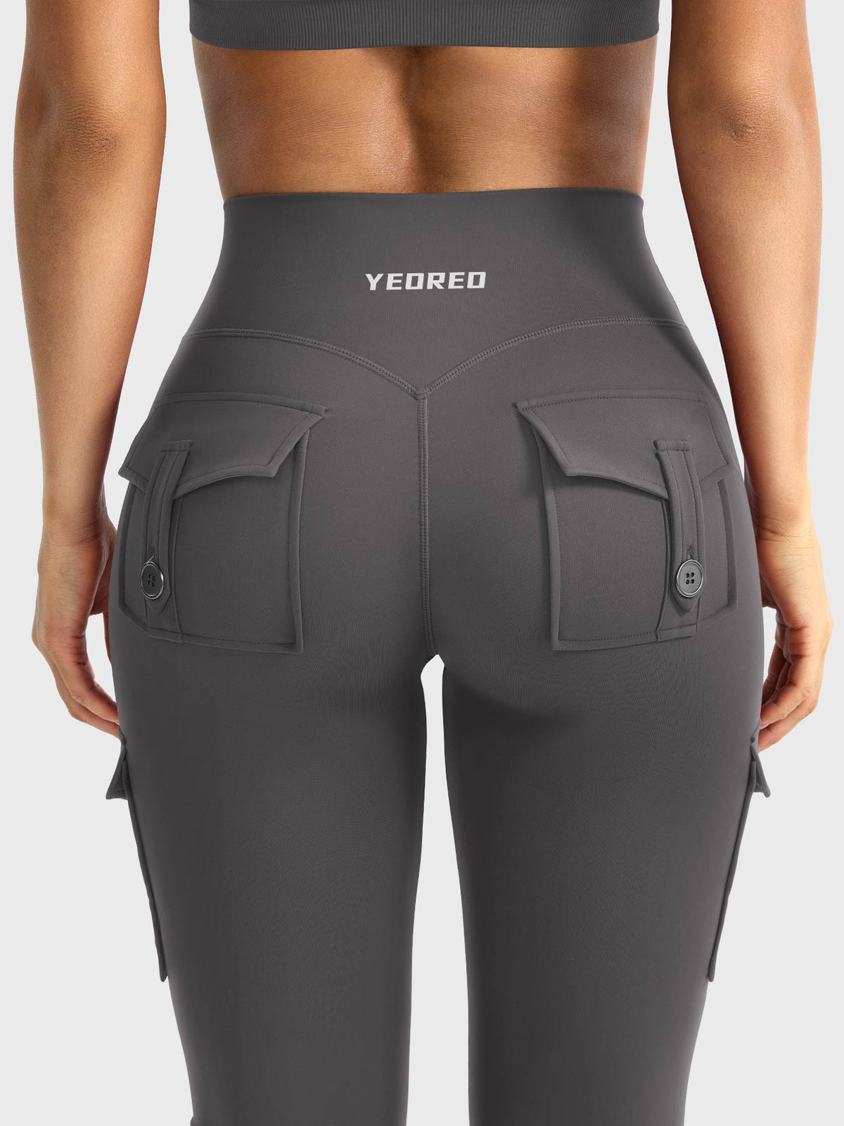 Leggings Movaelle CoreFlex acampanado cargo 28"