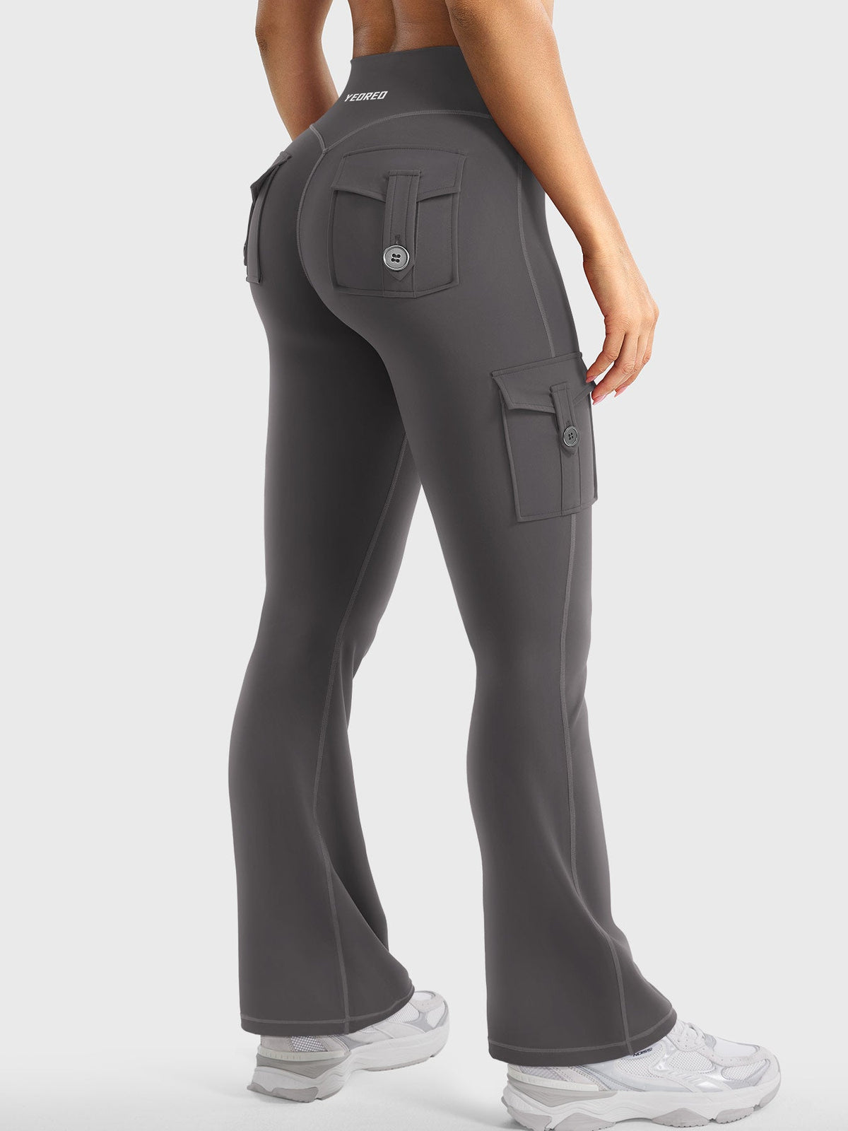 Leggings Movaelle CoreFlex acampanado cargo 28"