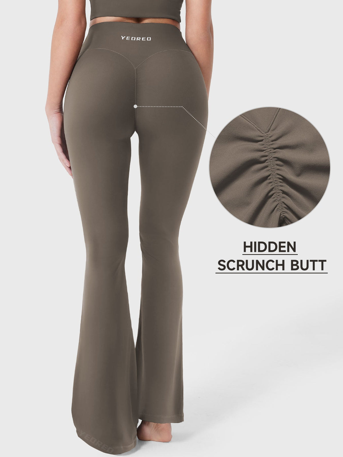 Leggings Movaelle SoftHue sin costurasa campanada 32"