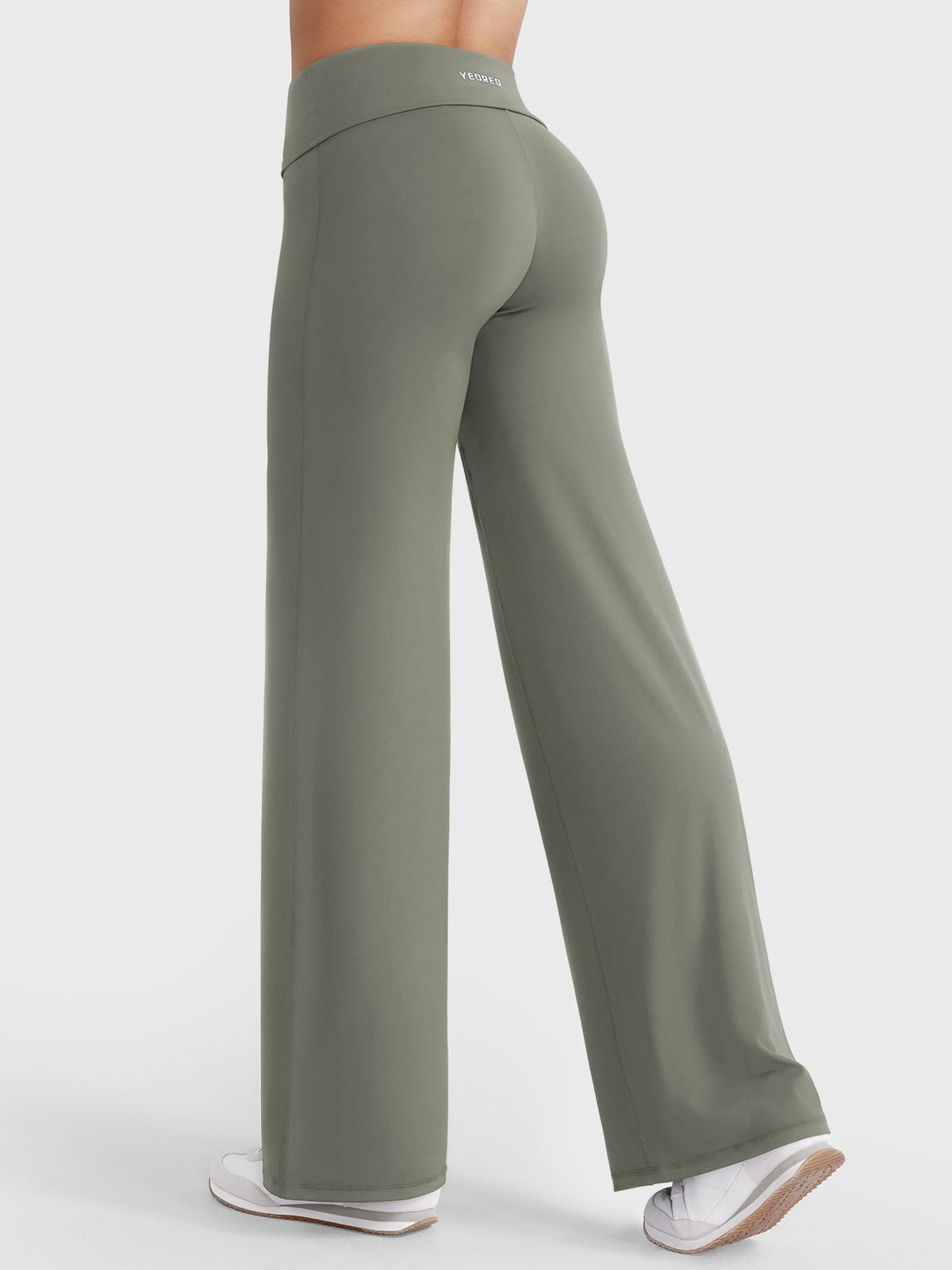 Leggings Movaelle SoftHue rectos cintura doblada 31,5"
