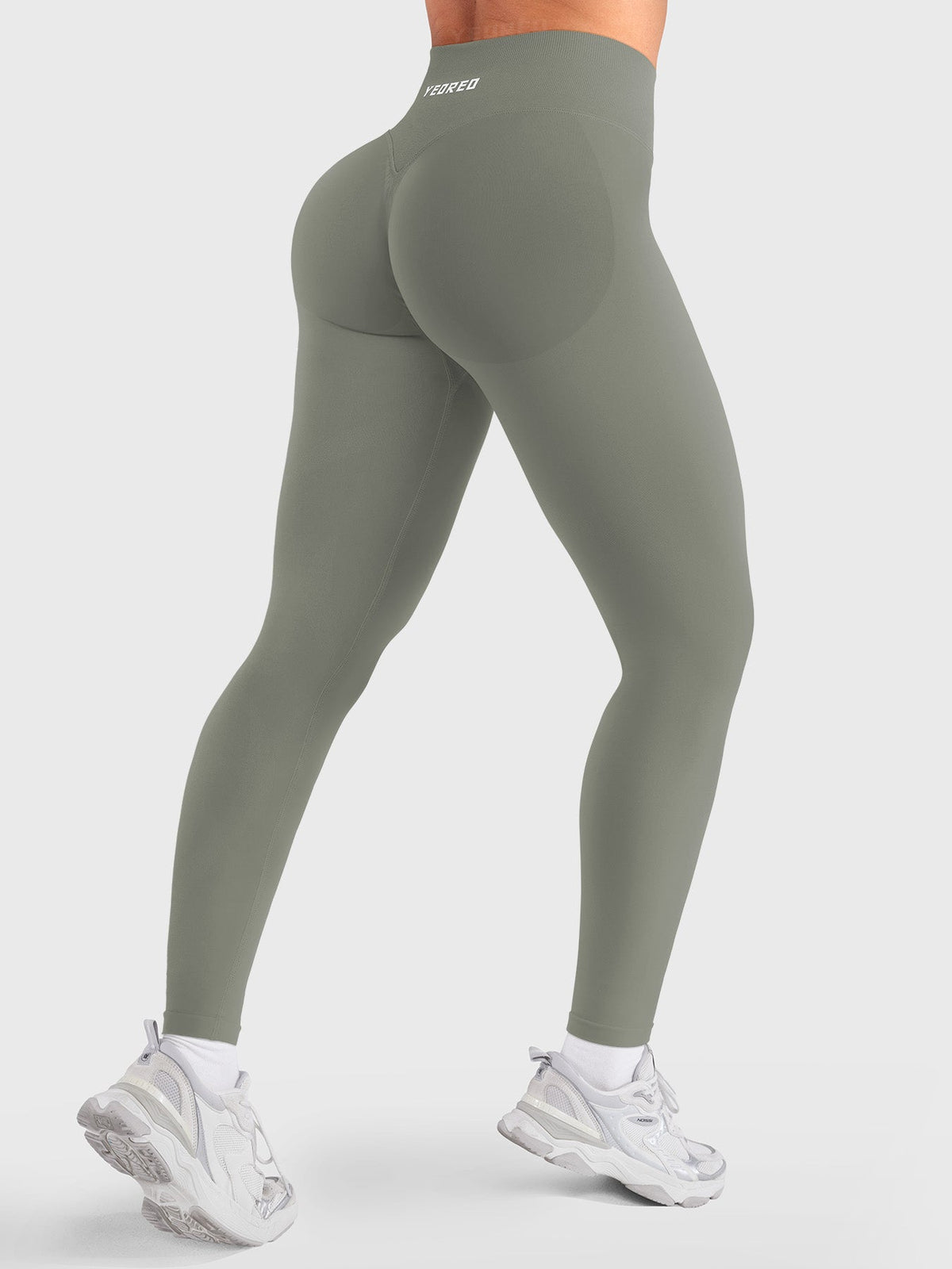 Leggings Movaelle Contour con frunce oculto 24"