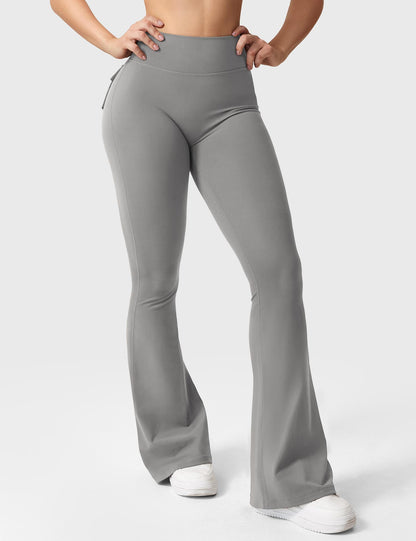 Leggings Movaelle CoreFlex acampanados con bolsillos