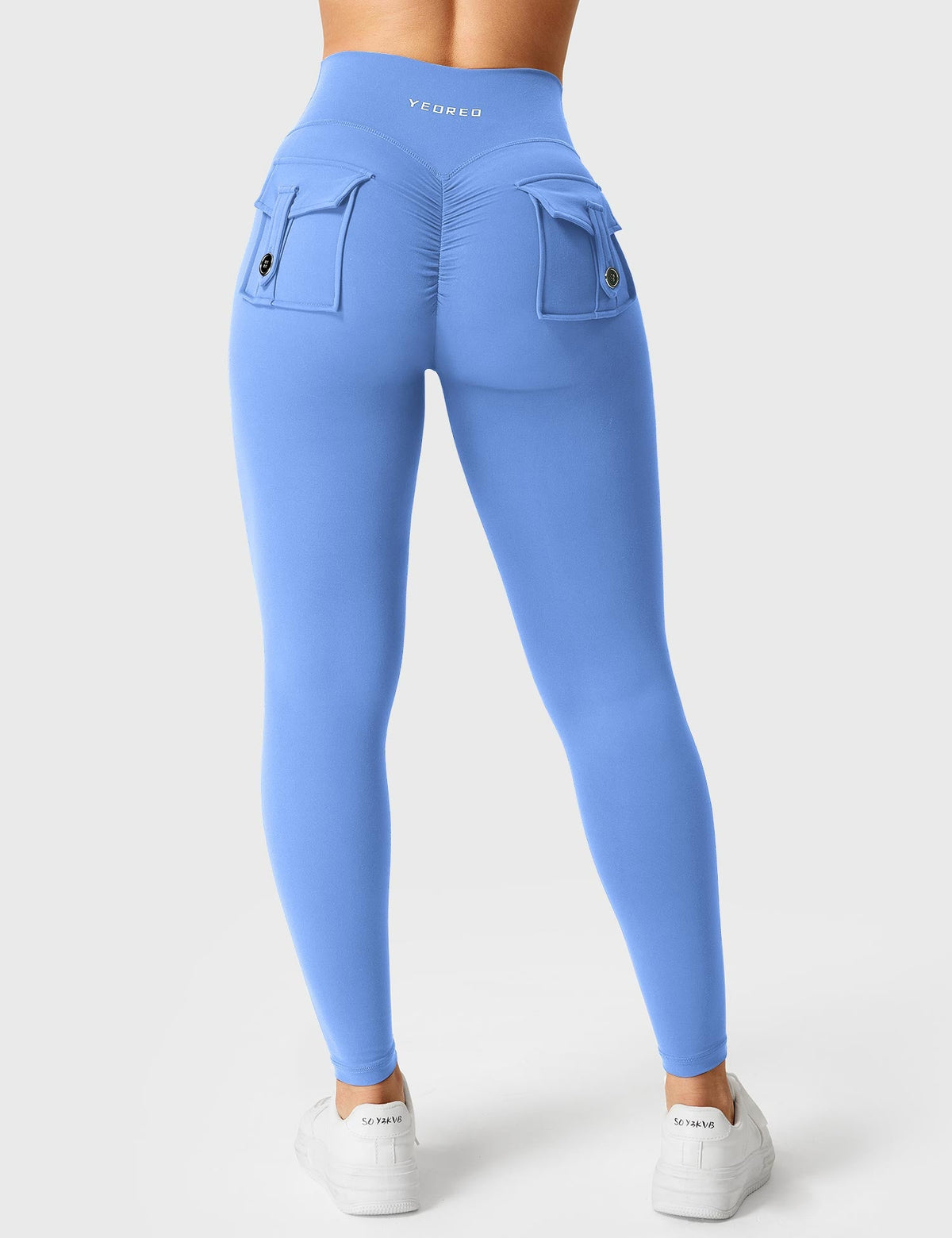 Leggings Movaelle CoreFlex Cargo con cintura en V