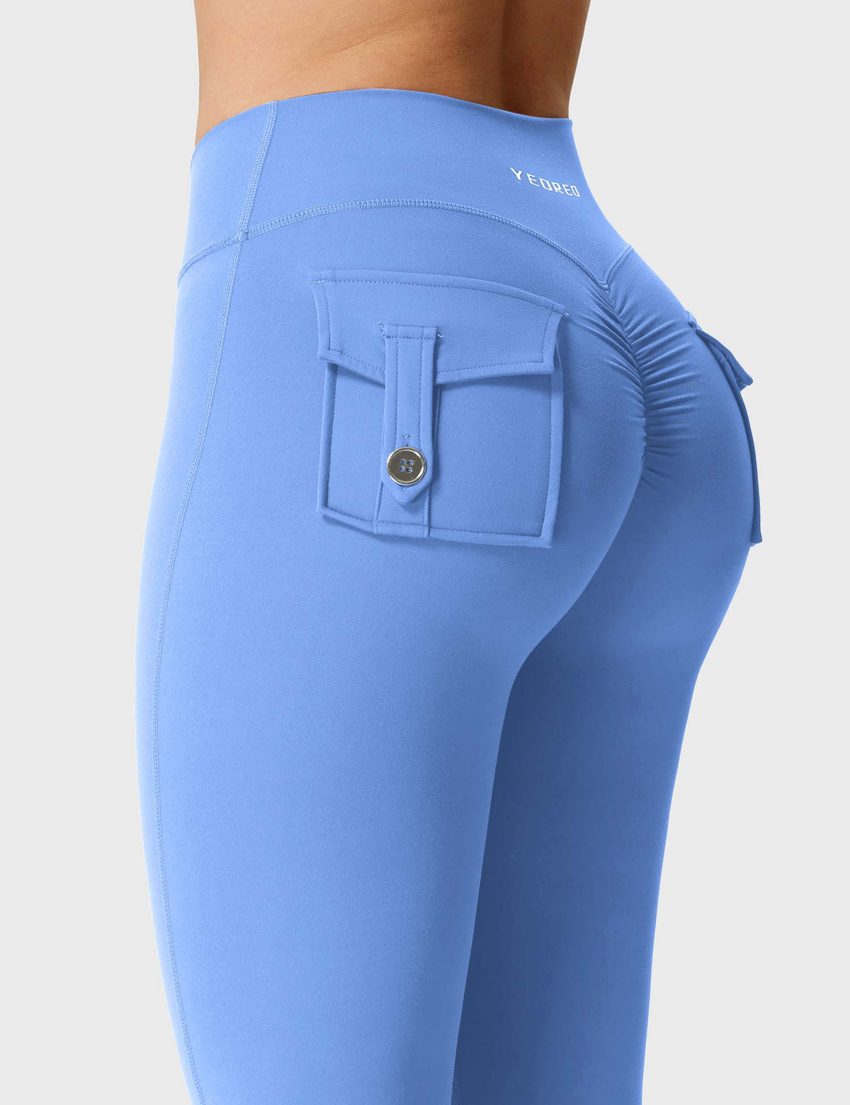 Leggings Movaelle CoreFlex Cargo con cintura en V
