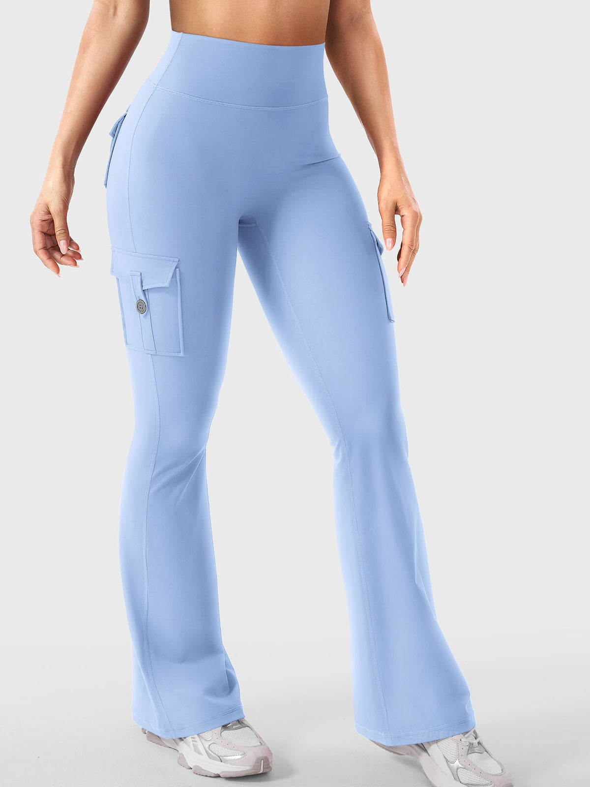 Leggings Movaelle CoreFlex acampanado cargo 32"