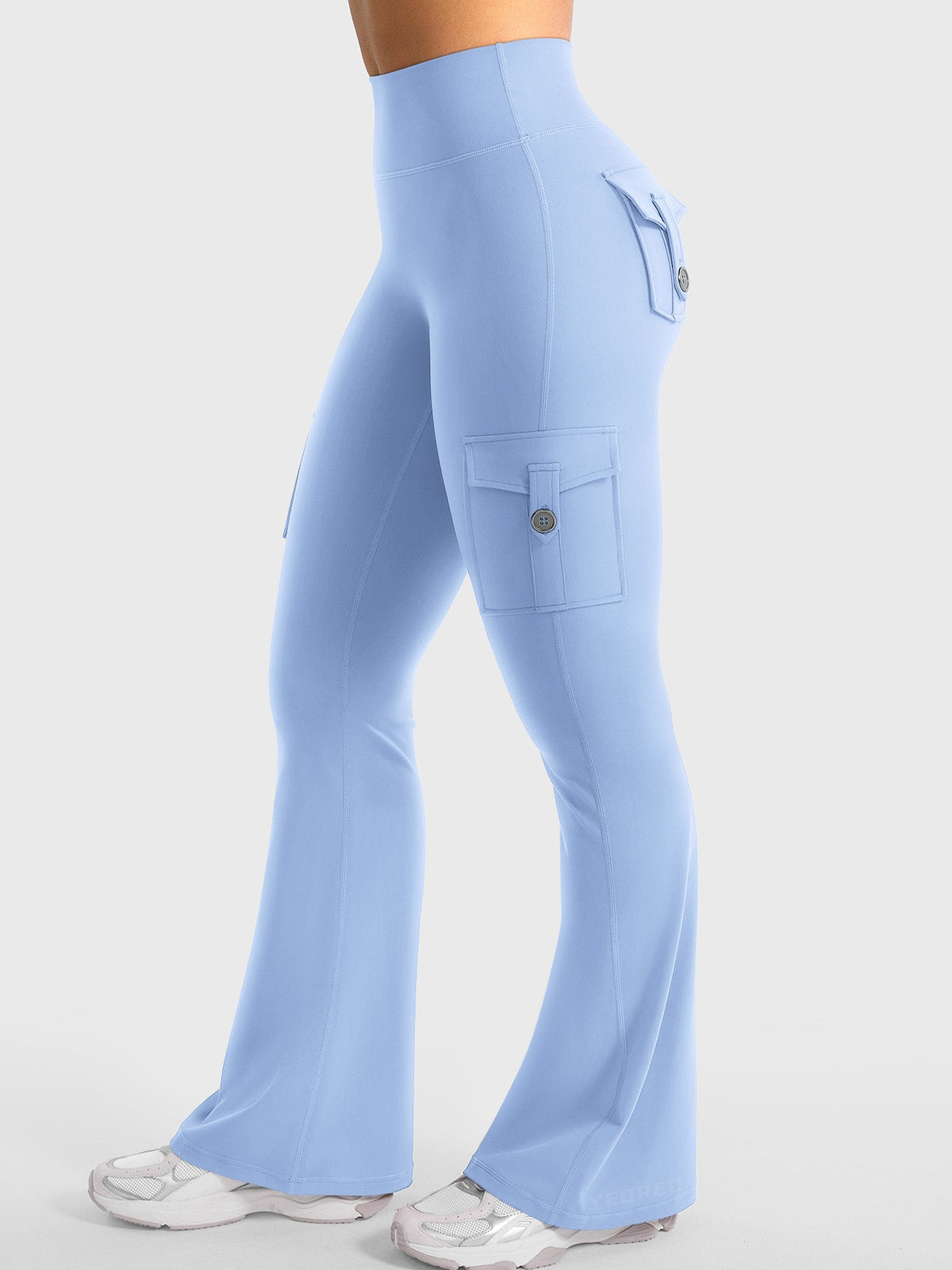Leggings Movaelle CoreFlex acampanado cargo 32"