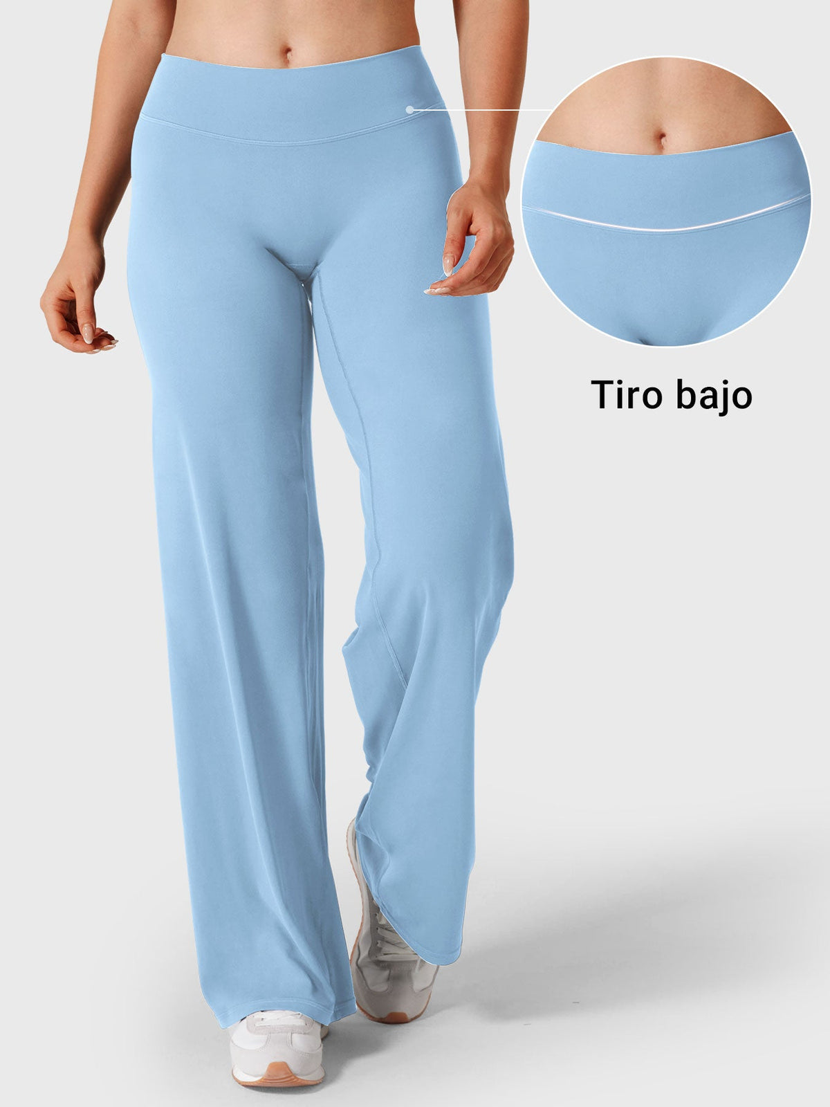 Leggings Movaelle Ease de tiro bajo pierna recta 31,5"