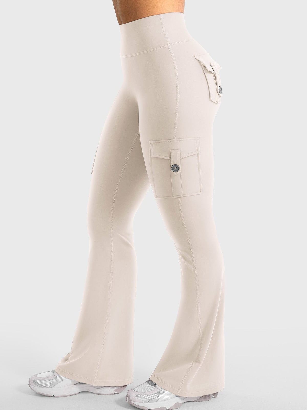 Leggings Movaelle CoreFlex acampanado cargo 32"