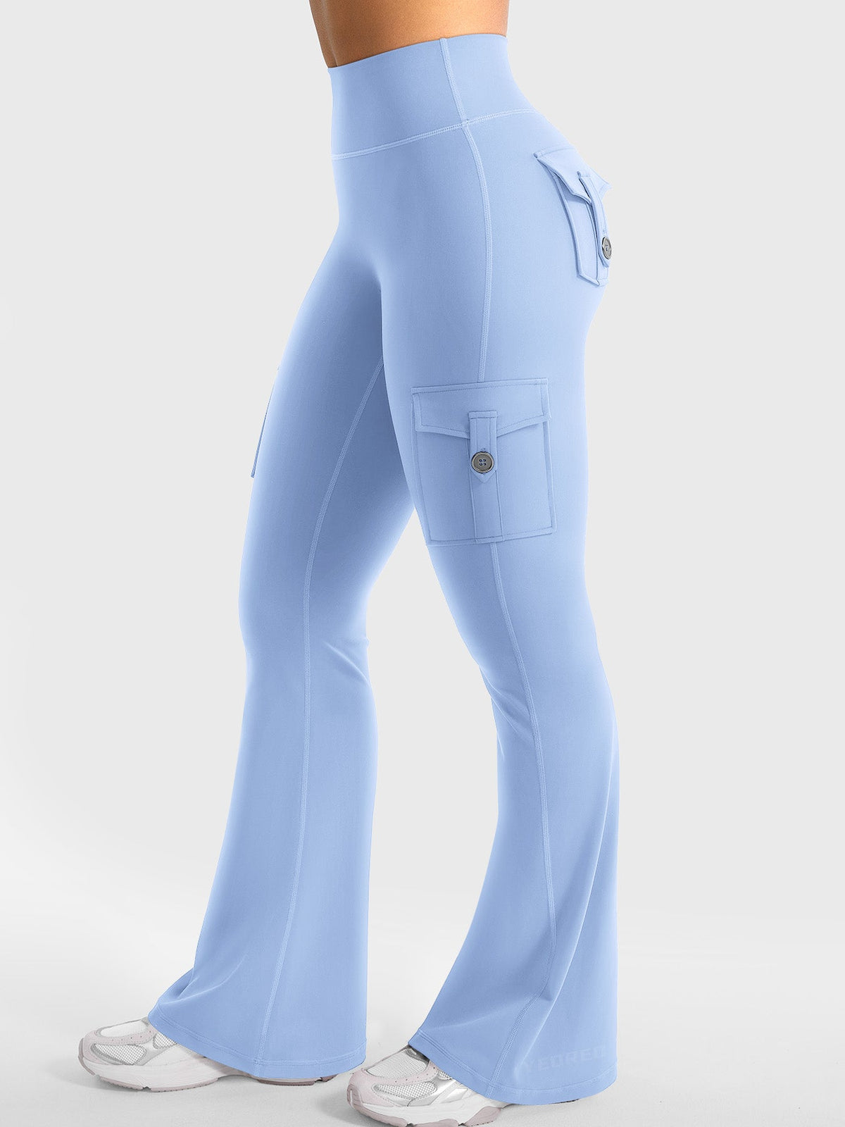 Leggings Movaelle CoreFlex acampanado cargo 34"