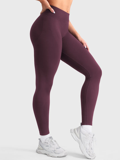 Leggings Movaelle Contour con frunce oculto 24"