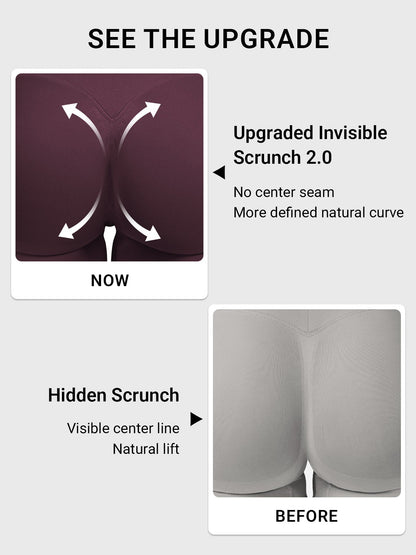 Leggings Movaelle Contour con frunce oculto 24"