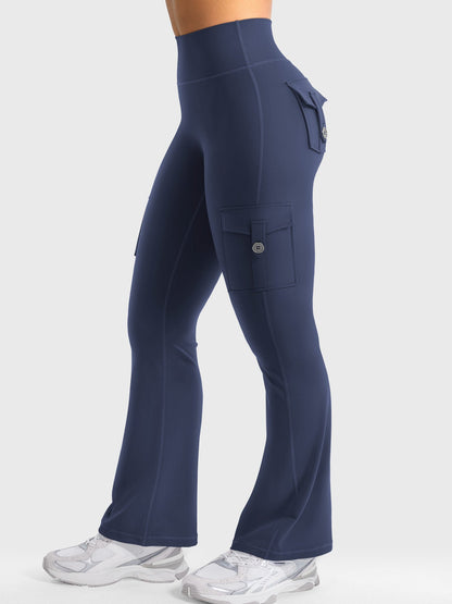 Leggings Movaelle CoreFlex acampanado cargo 28"