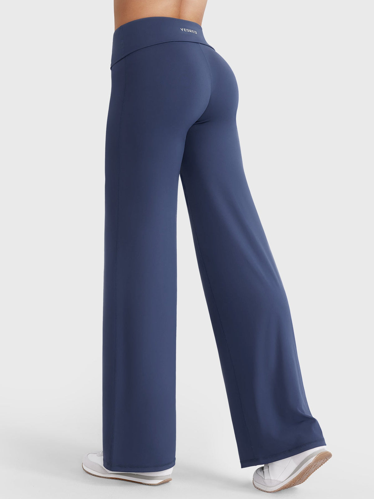 Leggings Movaelle SoftHue rectos cintura doblada 31,5"
