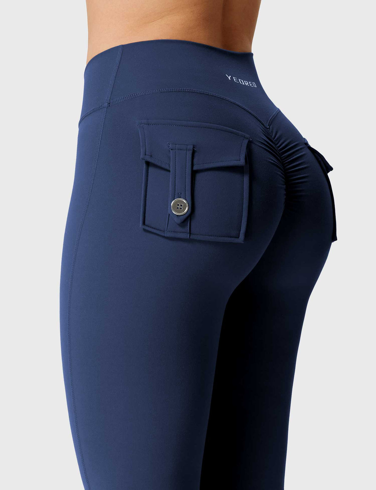 Leggings Movaelle CoreFlex Cargo con cintura en V